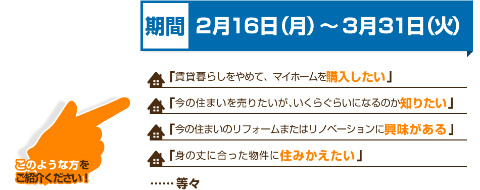 このような方をご紹介ください！