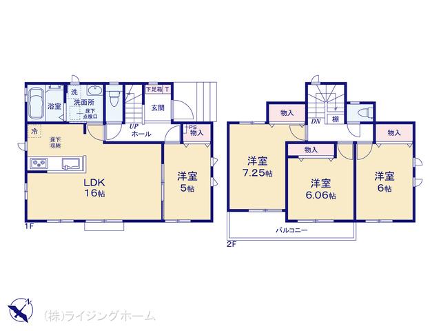 東武伊勢崎・大師線草加駅 川口市大字安行領家（戸建）D