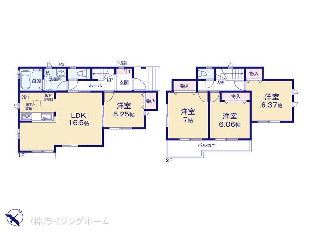 東武伊勢崎・大師線草加駅 川口市大字安行領家（戸建）E