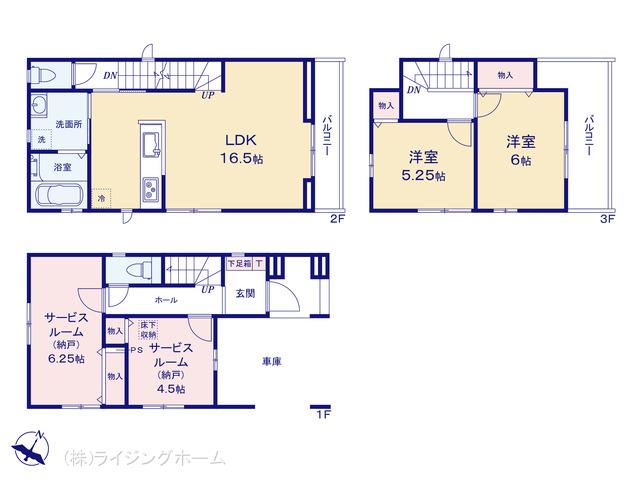 埼玉高速鉄道南鳩ヶ谷駅 川口市三ツ和3丁目（戸建）03