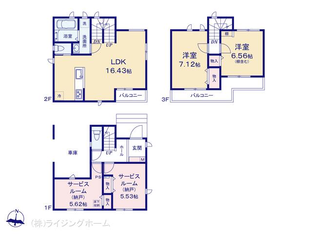 京浜東北・根岸線西川口駅 川口市前川3丁目（戸建）01