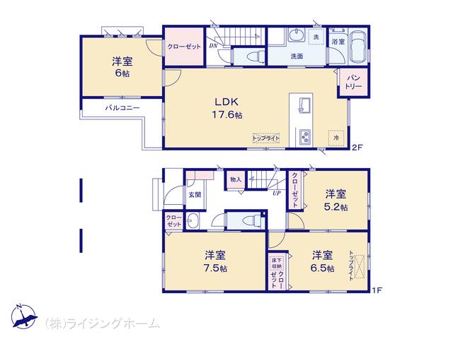 埼玉高速鉄道南鳩ヶ谷駅 川口市朝日3丁目（戸建）04