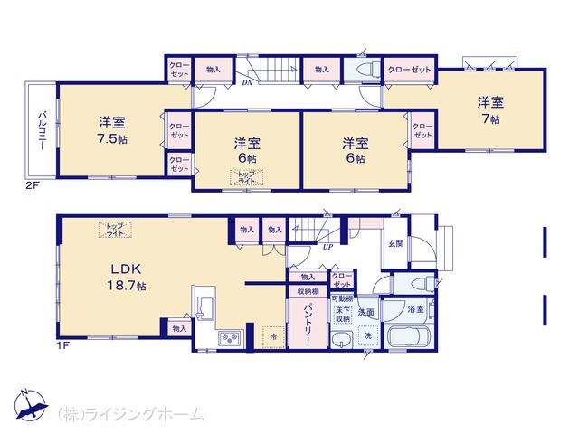 埼玉高速鉄道南鳩ヶ谷駅 川口市朝日3丁目（戸建）05