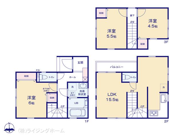 東京地下鉄千代田線北綾瀬駅 足立区神明南1丁目（戸建）01