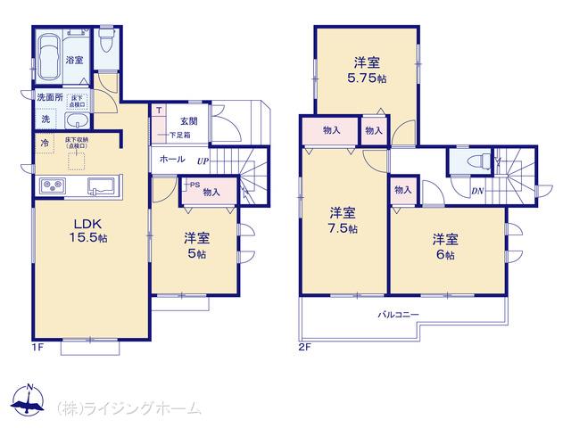 京浜東北・根岸線大宮駅 さいたま市大宮区三橋4丁目（戸建）03